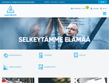 Tablet Screenshot of laatukilpi.fi